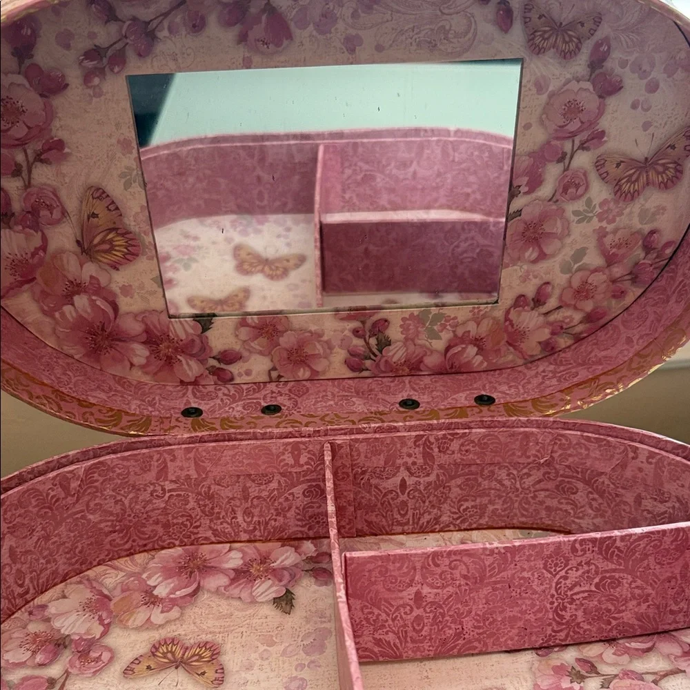 Floral Jewelry Organizer Box - Picture 3 of 6